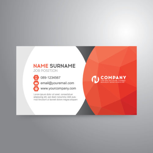 business card magnet